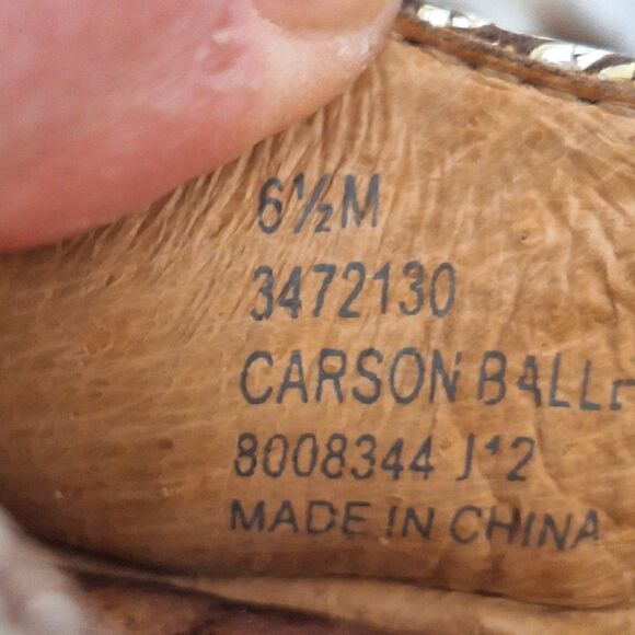 ‎Women’s Frye Carson ballet flats size 6.5M - Picture 8 of 10